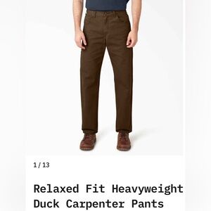 Dickies Relaxed Fit Heavyweight Duck Carpenter Pants